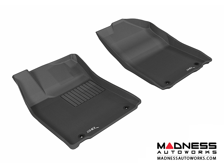 Lexus ES350 Floor Mats (Set of 2) - Front - Black by 3D MAXpider